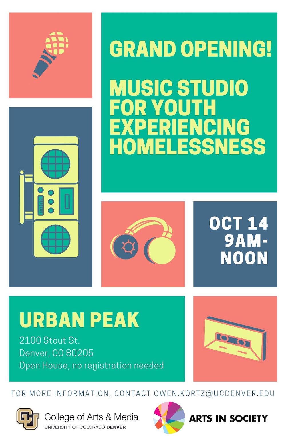 Urban Peak music studio opening