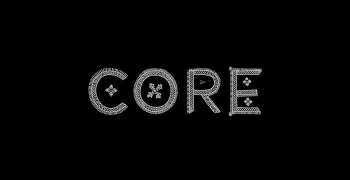 Core title card