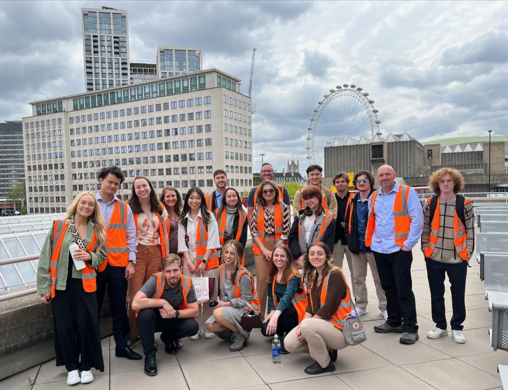 picture of students in London