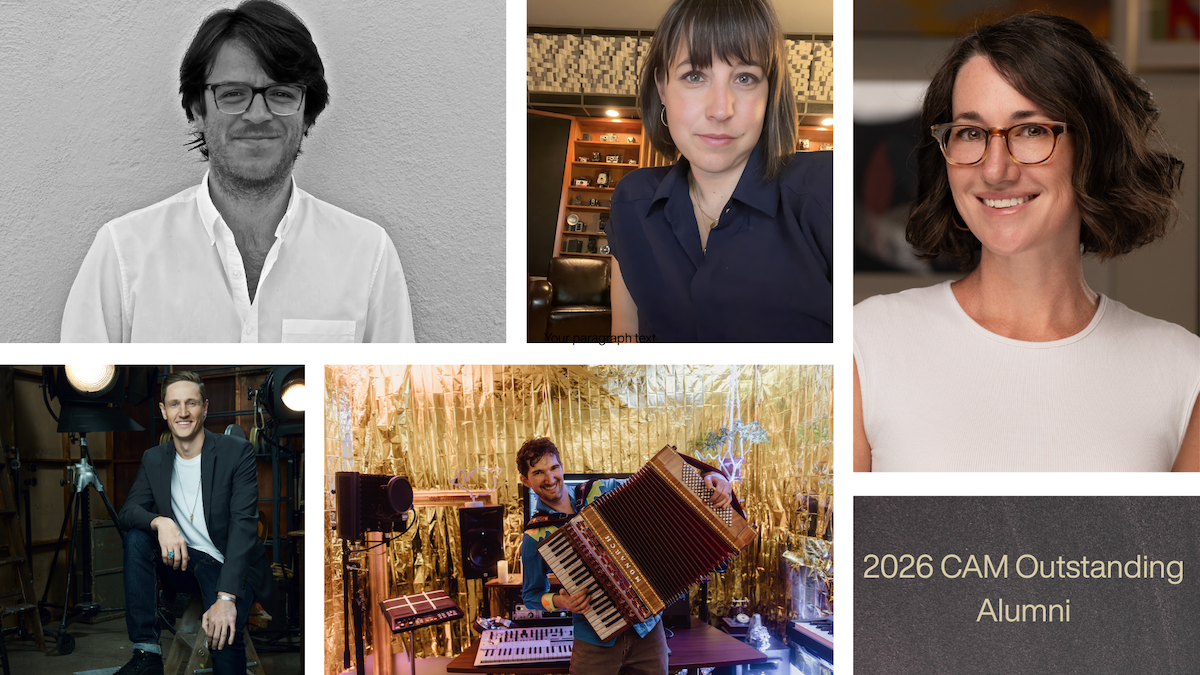 picture collage of CAM 2026 outstanding alumni