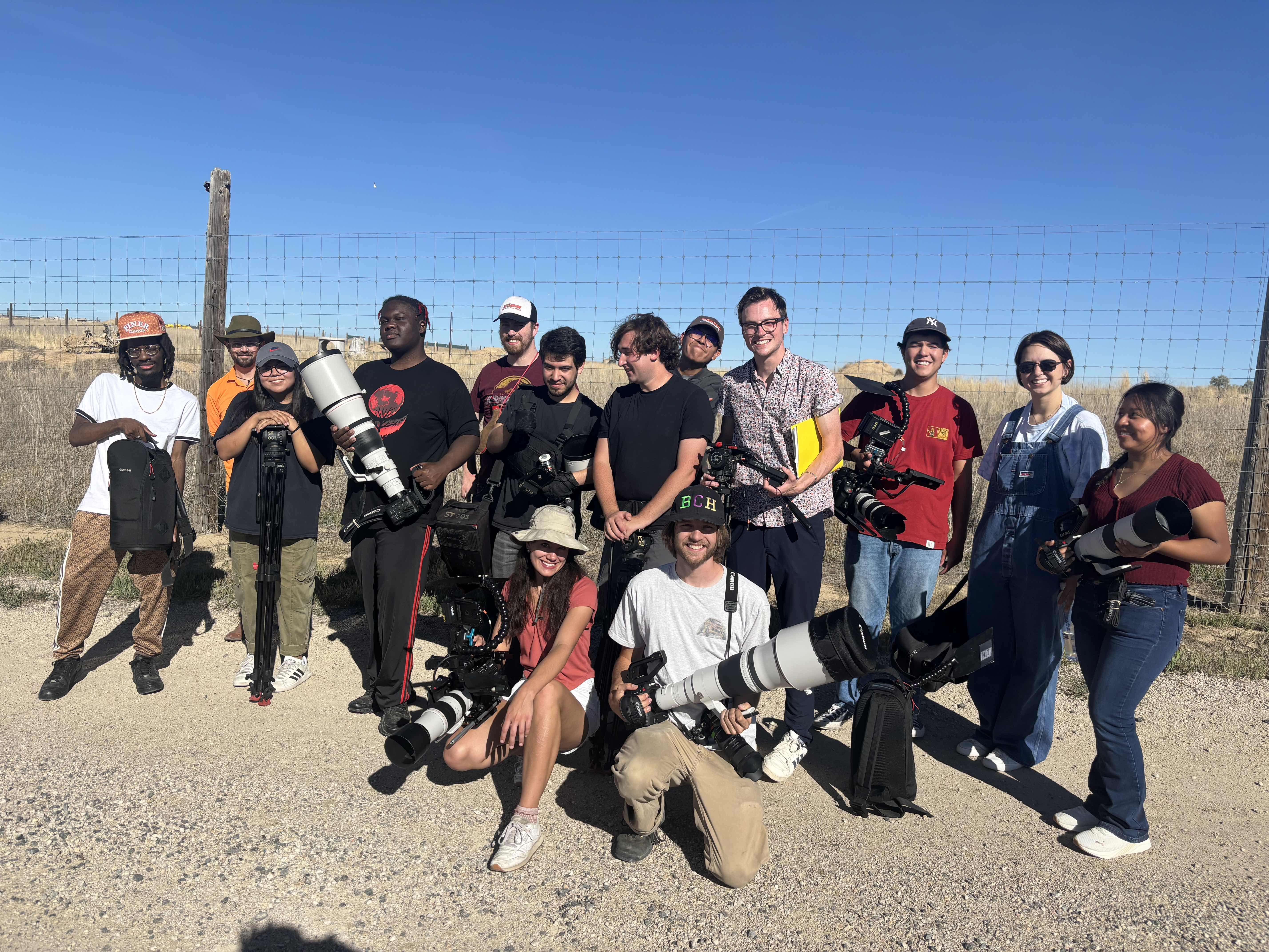 group of students outdoors