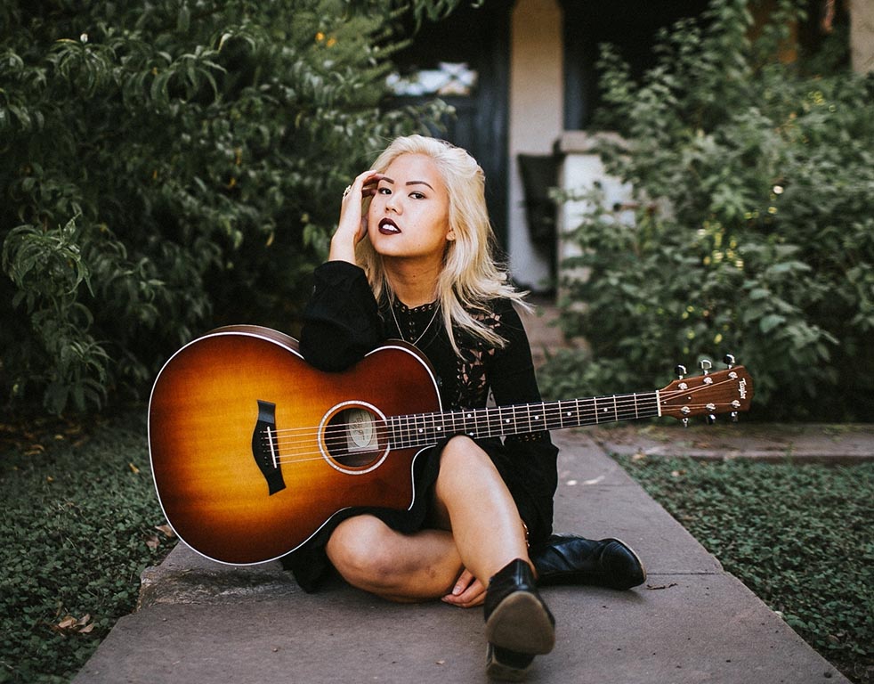Chloe Tang with Guitar