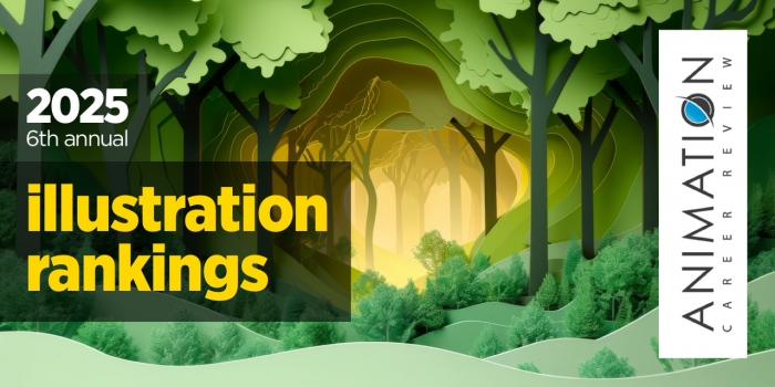 logo for 2025 Animation Career Review Illustration Rankings